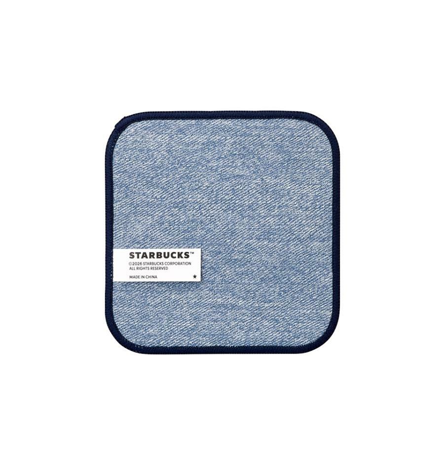Juego de taza y posavasos azul lavado Starbucks Corea Denim 2026