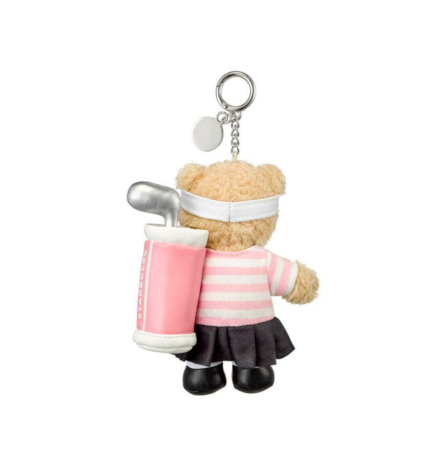 Llavero Bearista rosa golf Starbucks Golf Corea 2026