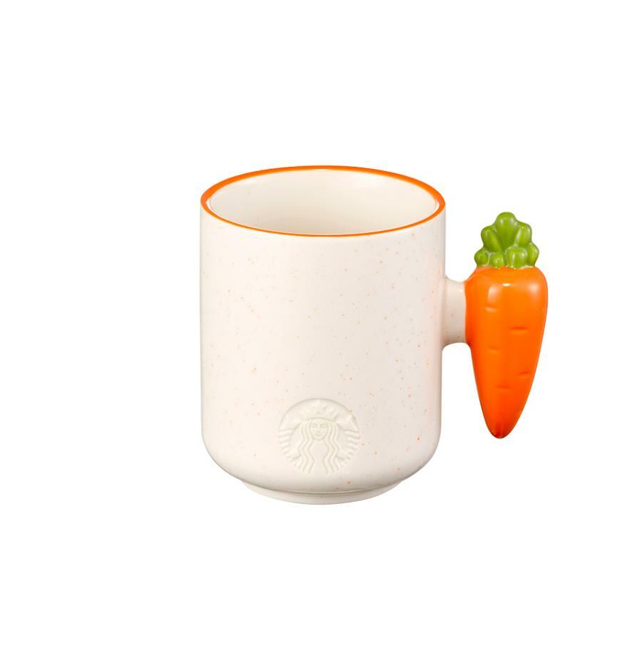 Taza con diseño de zanahoria del mercado agrícola, 355 ml. Farmers Market Starbucks Corea 2026