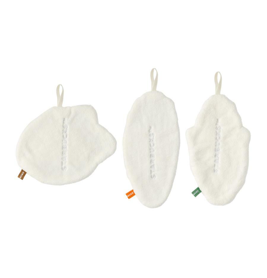 Juego de toallas colgantes para mercado de agricultores (3 piezas) Farmers Market Starbucks Corea 2026