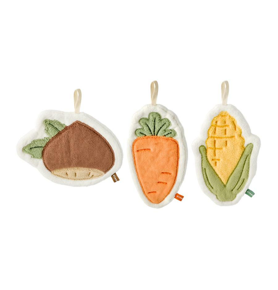 Juego de toallas colgantes para mercado de agricultores (3 piezas) Farmers Market Starbucks Corea 2026