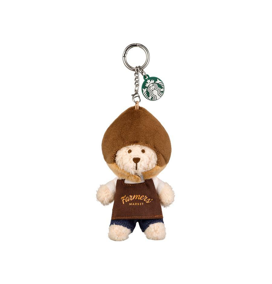 Llavero Bearista del mercado de agricultores Farmers Market Starbucks Corea 2026