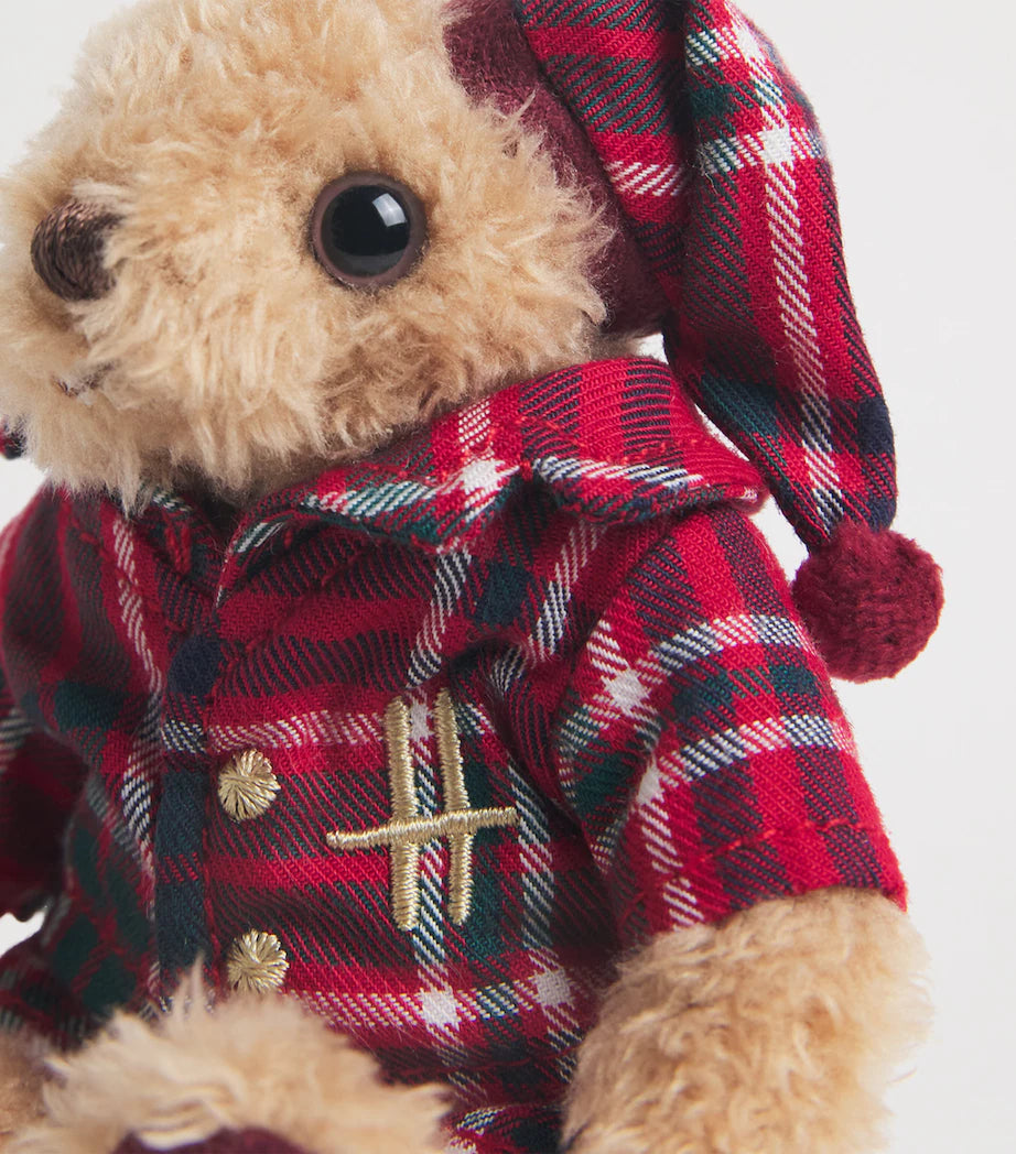 Harrods Tartan Pyjama Henry Bear Keyring