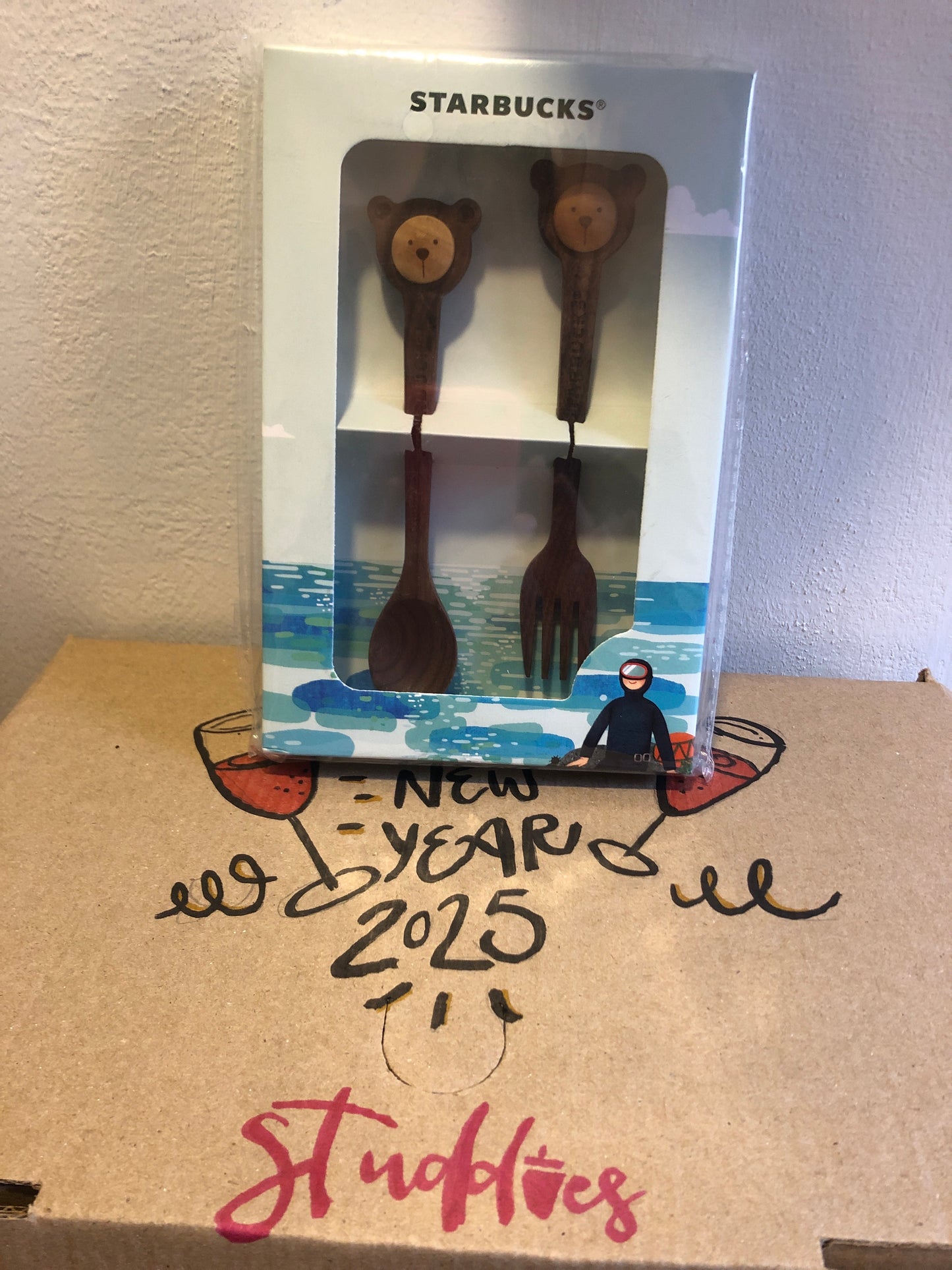 Cubiertos de madera Yeyu