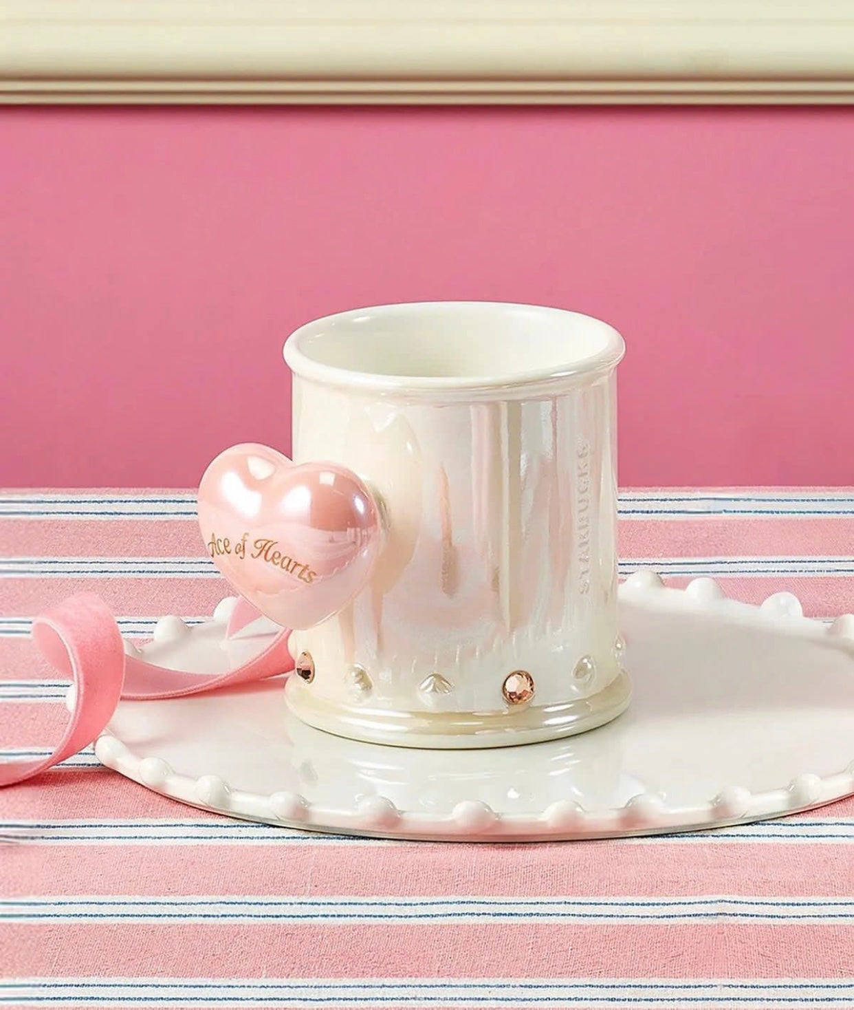 Starbucks Korea Heart Mug Valentine – Love Our Sweet Hour (Edición Limitada)