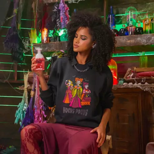 Disney Store US | Hocus Pocus Sanderson Sisters Pullover Sweatshirt 🧙‍♀️🖤
