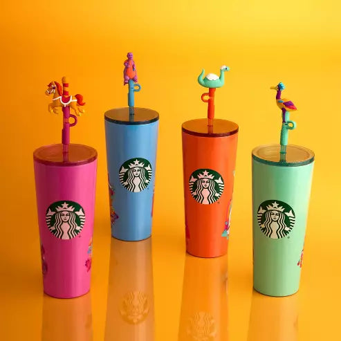Stainless Steel Starbucks® Travel Tumbler with Straw – Walt Disney World 24 oz