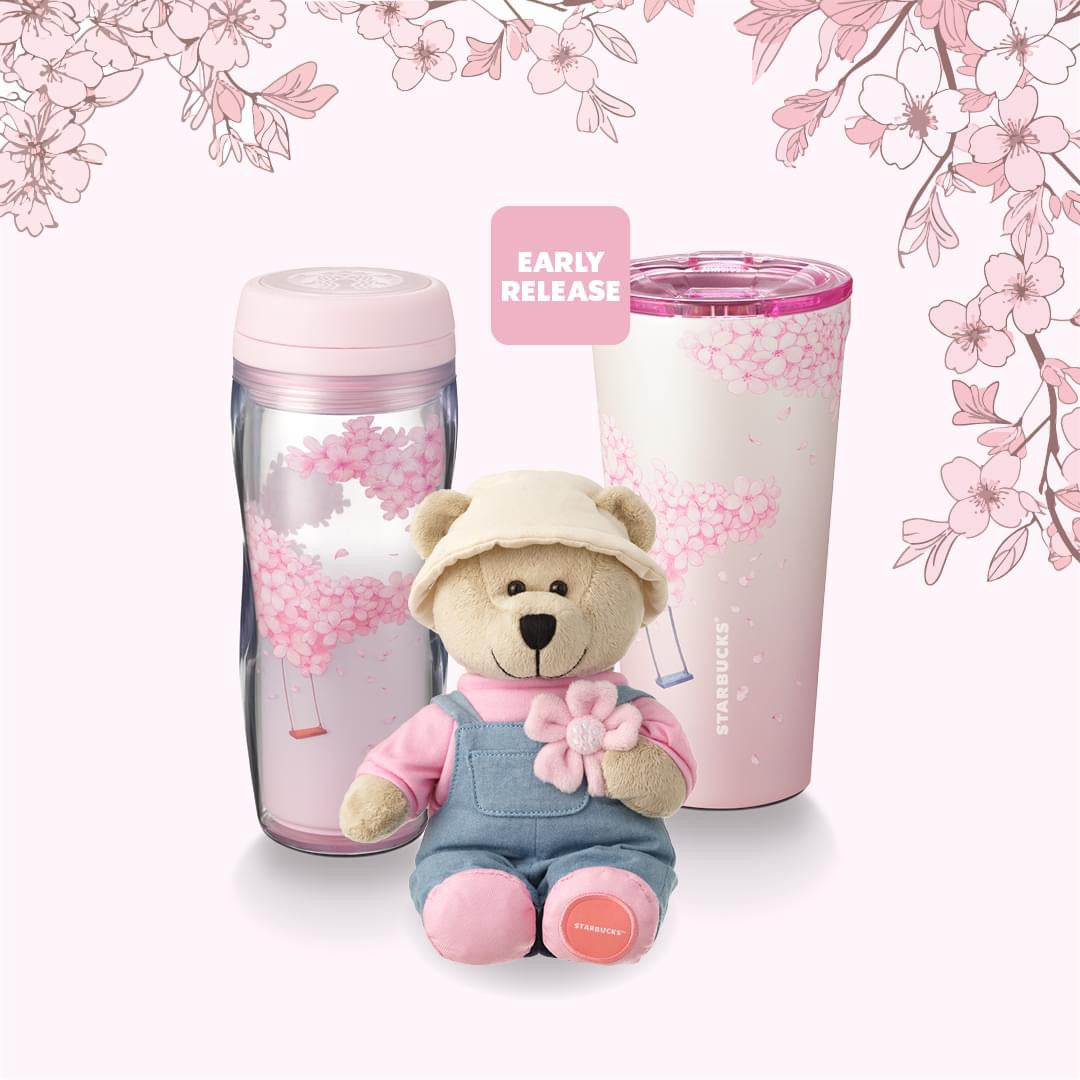 Termo acero Cherry blossom