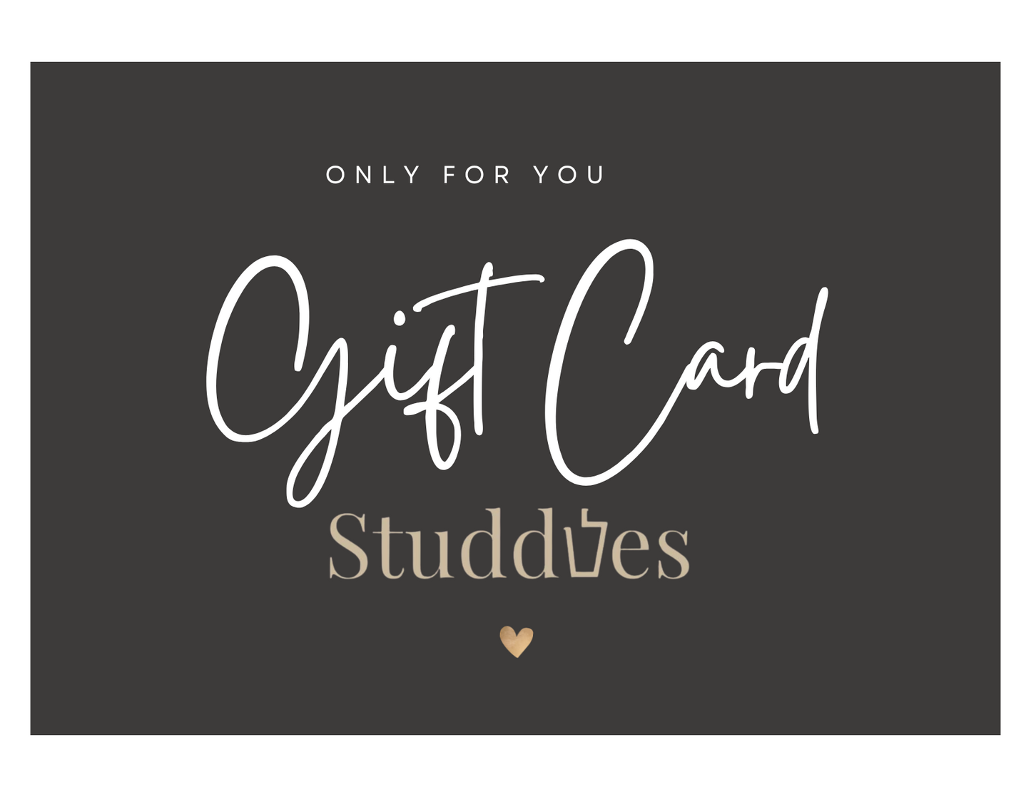 Tarjeta de Regalo Studdies