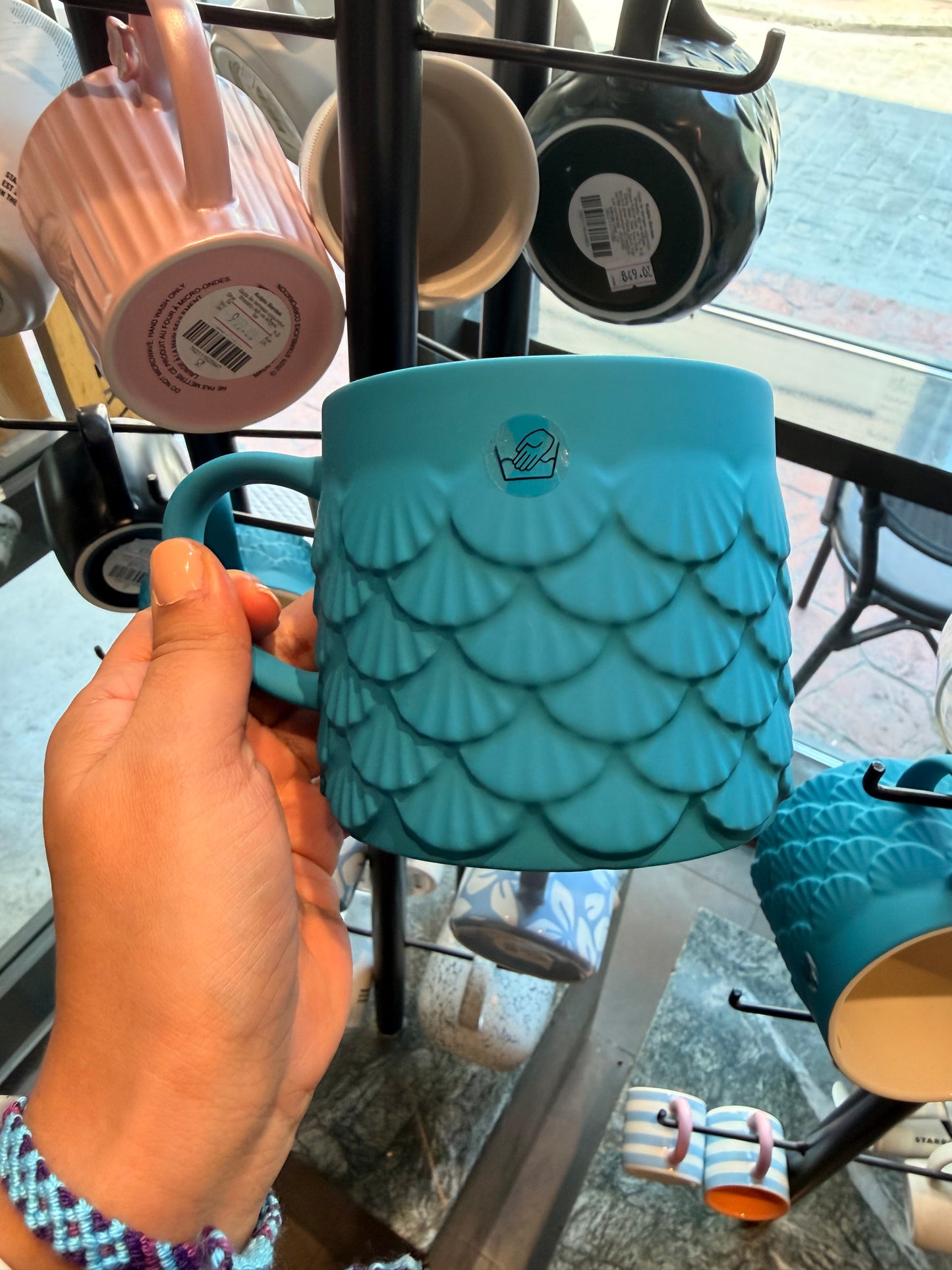Taza azul Turquía