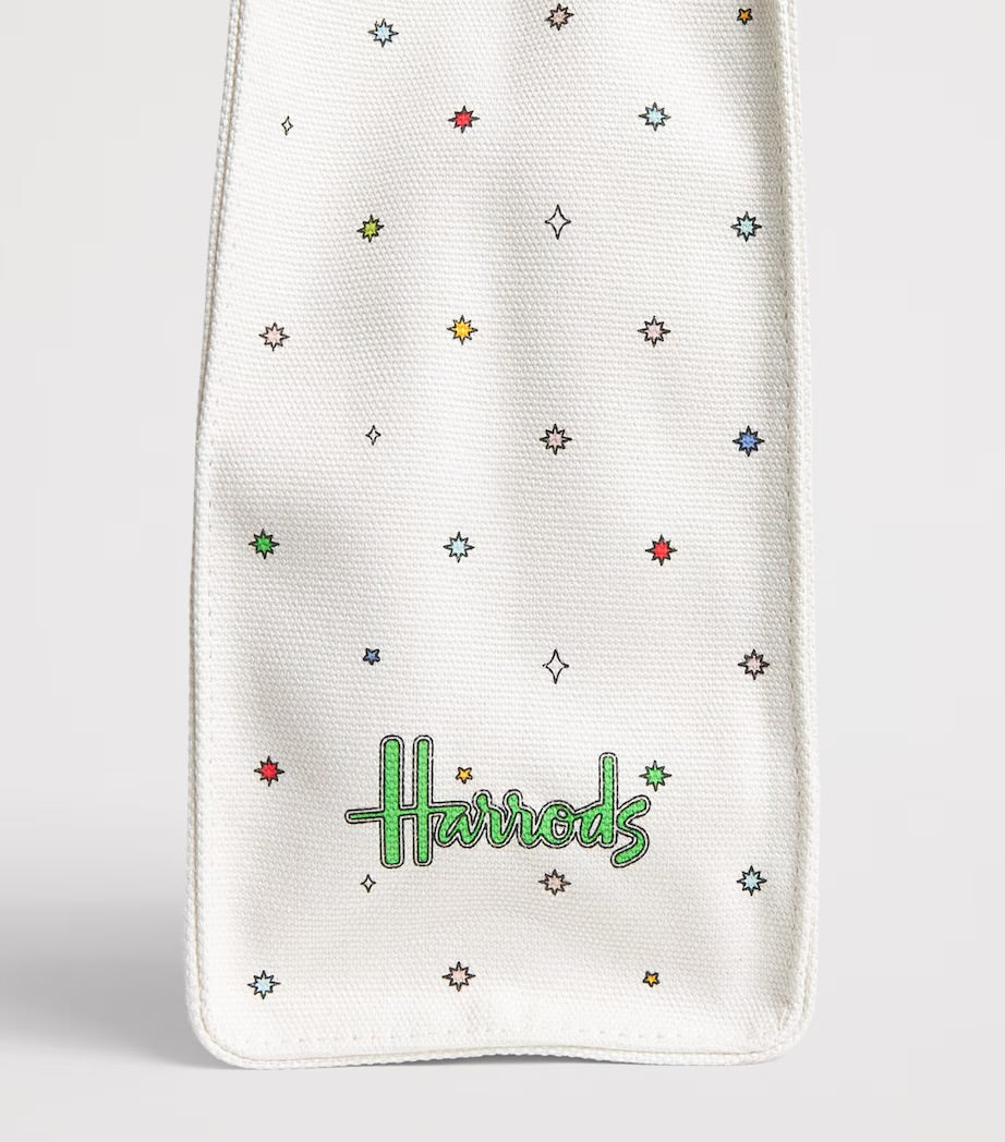 Harrods Canvas Colour-Pop Building Tote Bag