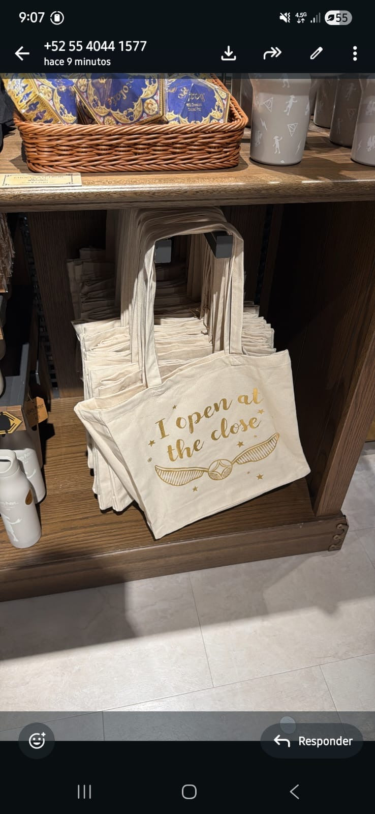 Tote Harry Potter