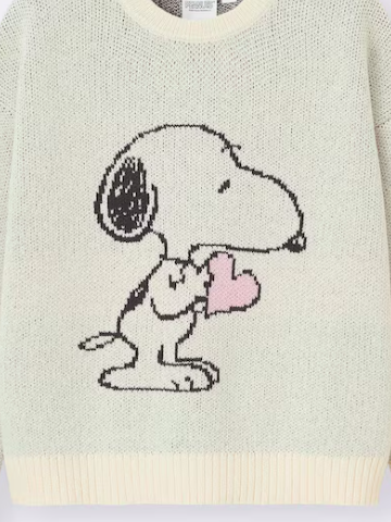 Jersey cuello redondo GU x Peanuts | Edición AMOR con Snoopy