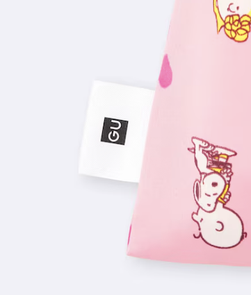 Pijama de GU x Peanuts | Manga Larga y Pantalón Largo