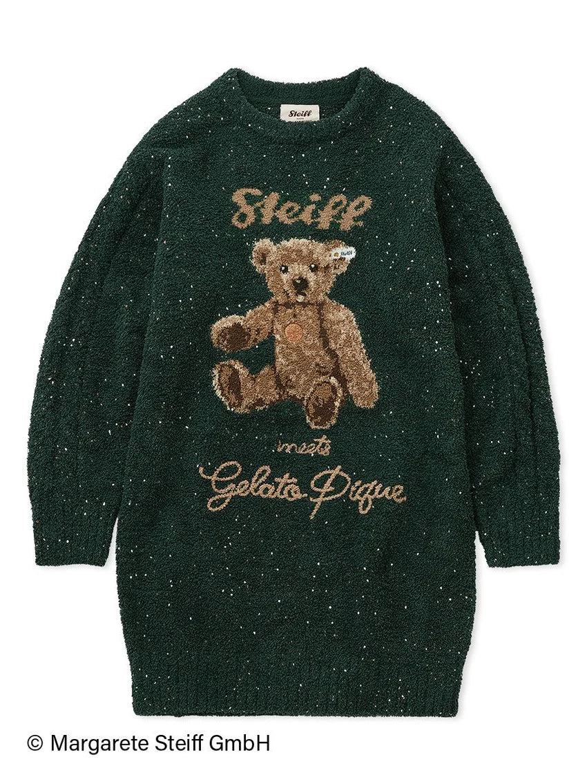 Vestido Powdery Knit Steiff x Gelato Pique – Edición Especial “55PB” 2025