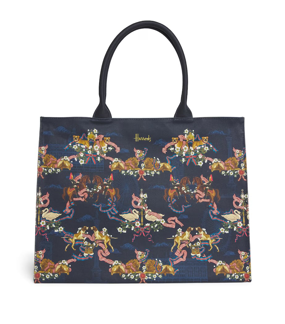 Harrods Large Great British Tote Bag