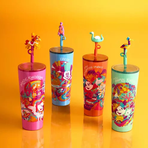 Stainless Steel Starbucks® Travel Tumbler with Straw – Walt Disney World 24 oz