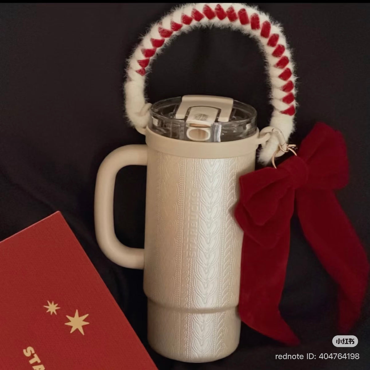 Starbucks China Christmas 2026 | White Stainless Steel Tumbler