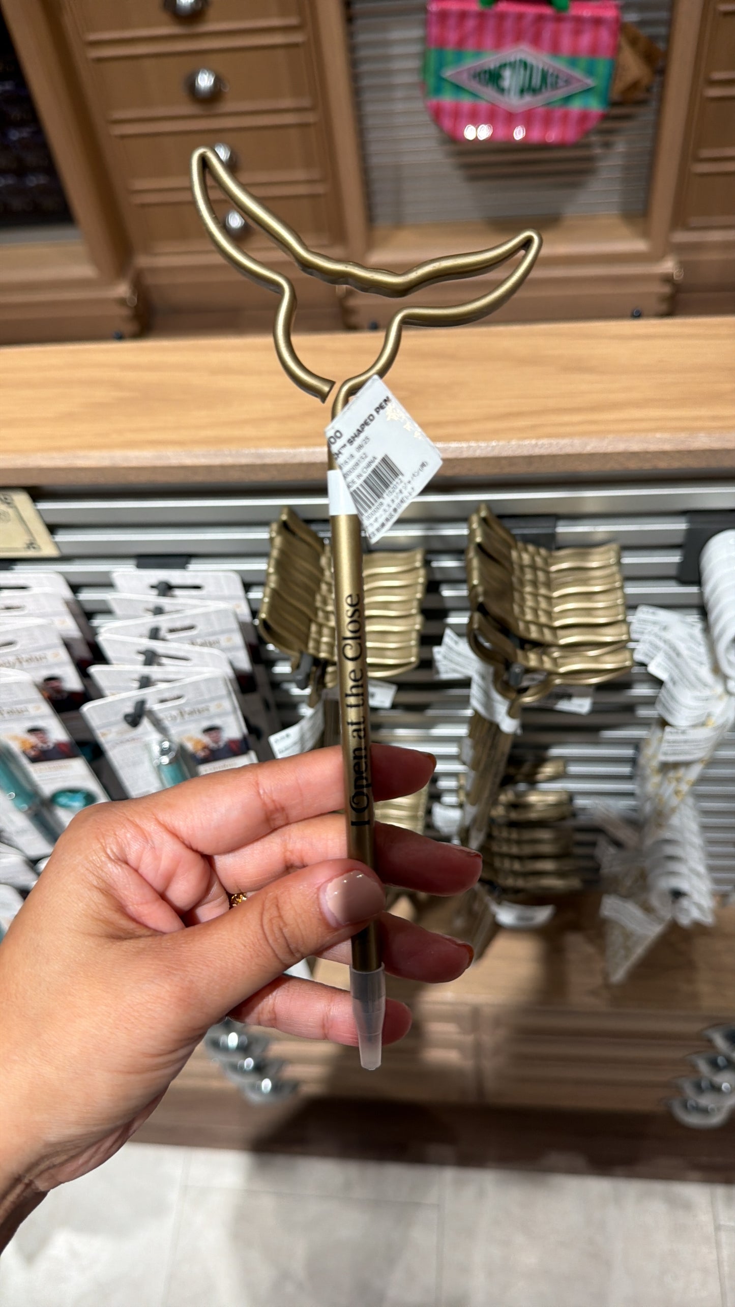 Pluma snitch Dorada