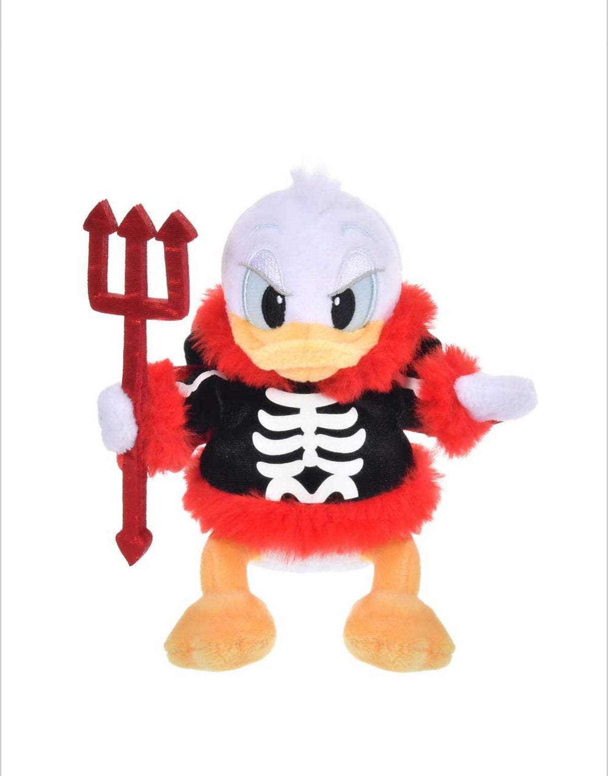 Disney Japan Donald Duck Halloween Devil Plush Keychain | Llavero de Peluche
