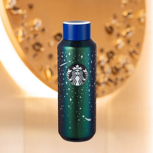 BOTELLA DE AGUA NIGHT GLITTERS SS DE 16OZ 16OZ Starbucks Hong Kong