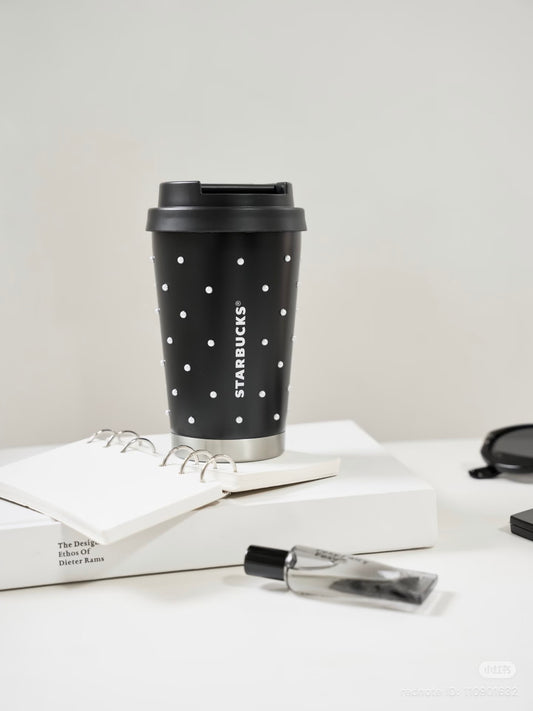 Starbucks China Polka Dot Wonderland 2026 · 380ml Stainless Steel Desk Mug