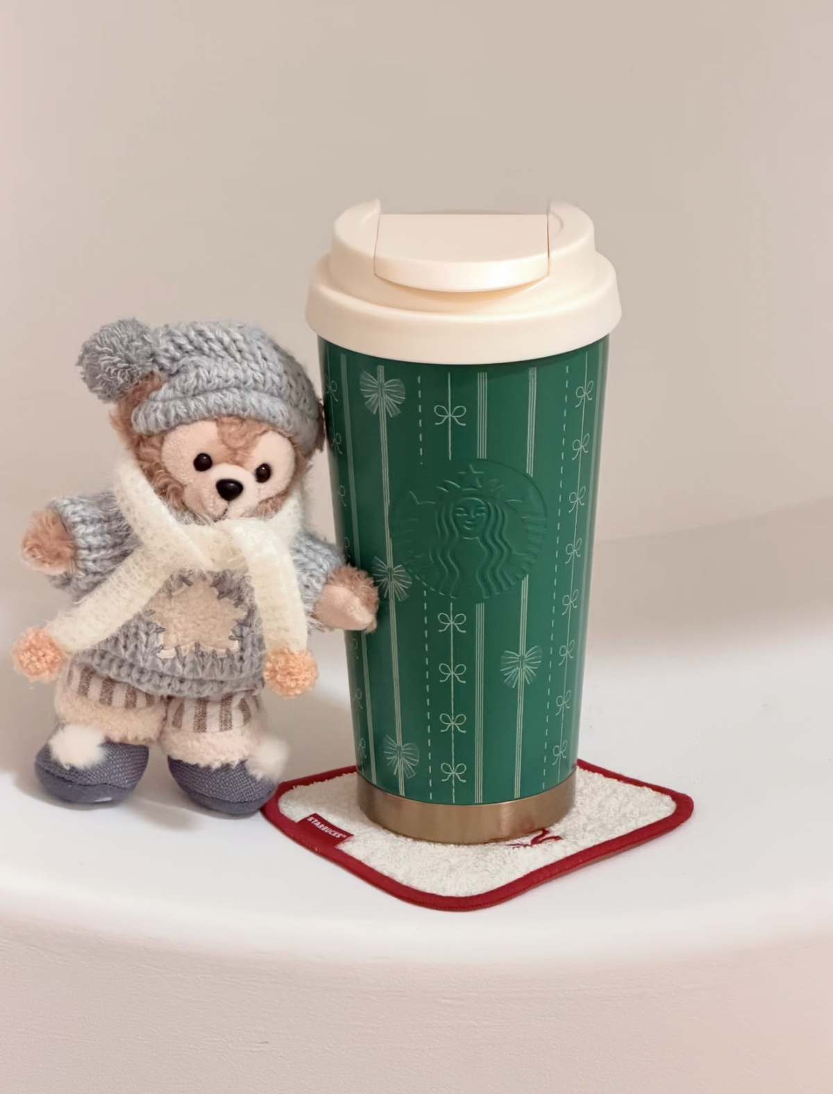 Starbucks China Christmas 2026 | Green Stainless Steel Tumbler