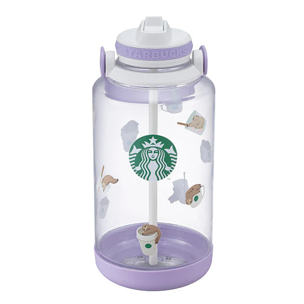 Botella de agua fría Perezoso Starbucks Taiwan 2026 summer1 season series 64OZ