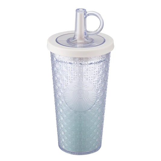 Vaso degradado verde de acrilico Starbucks Taiwan 2026 summer1 season series 473ml