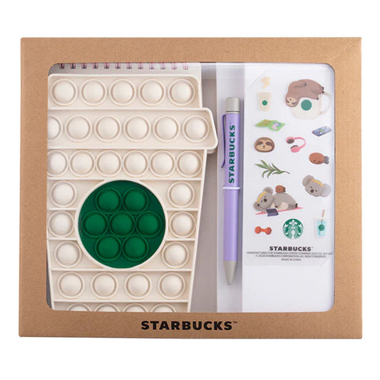 Set de cuaderno en forma de vaso Starbucks Taiwan 2026 summer1 season series