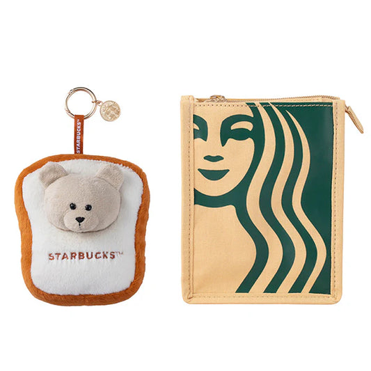 Llavero en forma de pan tostado Starbucks Taiwan 2026 summer1 season series