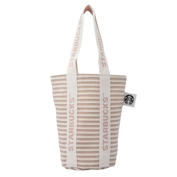 Bolsa rayada para Vaso Starbucks Taiwan 2026 summer1 season series