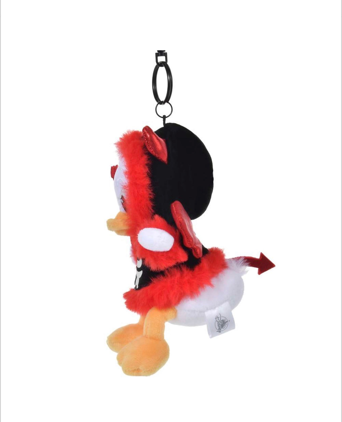 Disney Japan Donald Duck Halloween Devil Plush Keychain | Llavero de Peluche