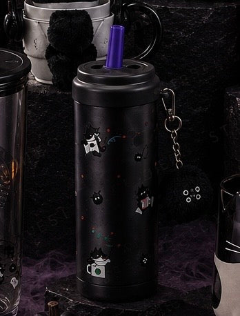 Starbucks Halloween Tailandia 2026 | Black Spooky Cat Tumbler 🐈‍⬛🖤