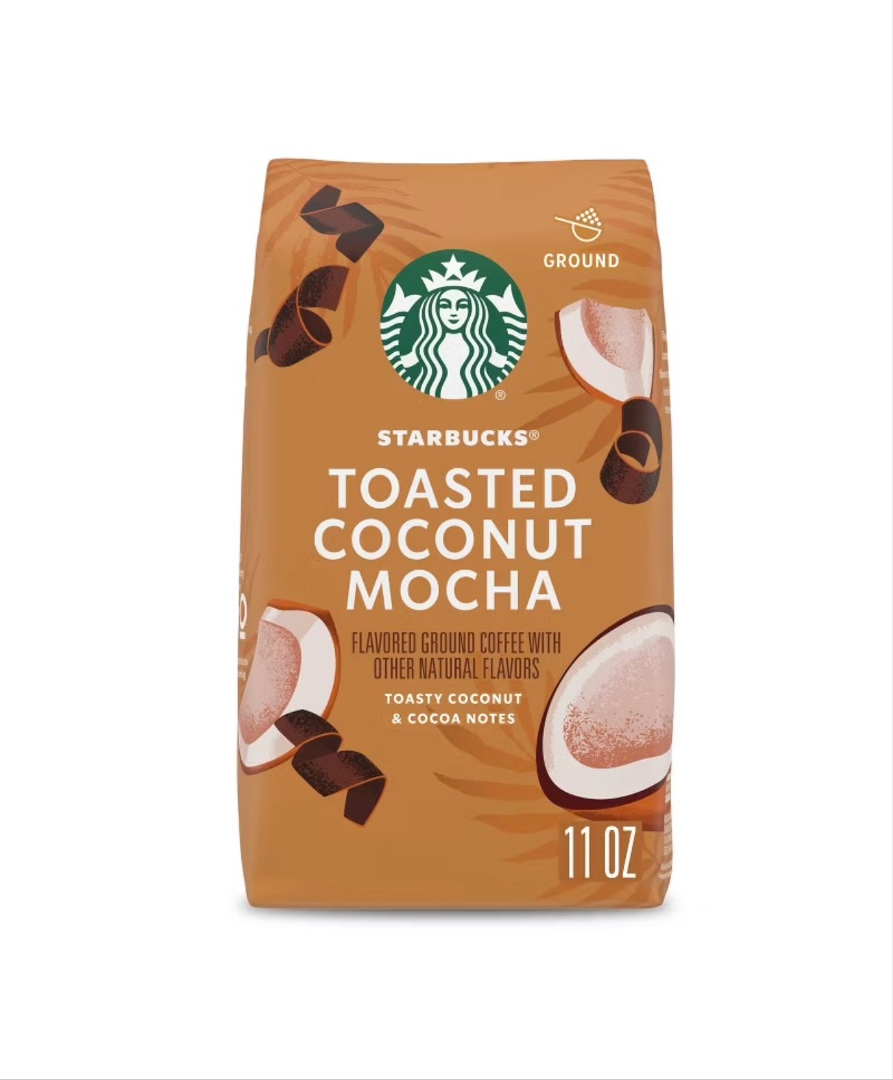 Café molido tostado de coco tostado Starbucks, café molido tostado - 11 oz US goods
