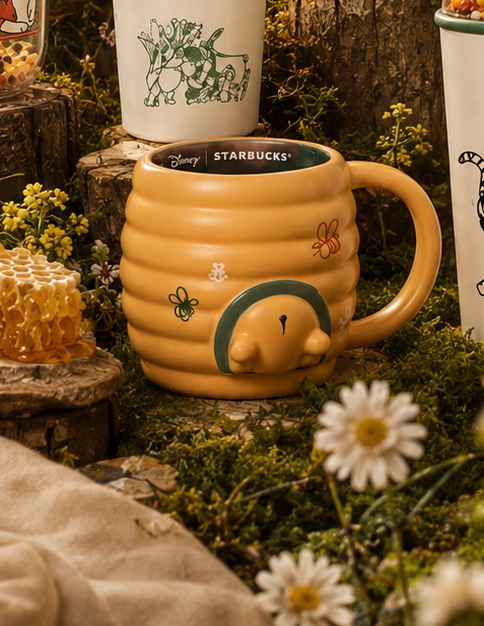 Taza starbucks x Winnie Pooh