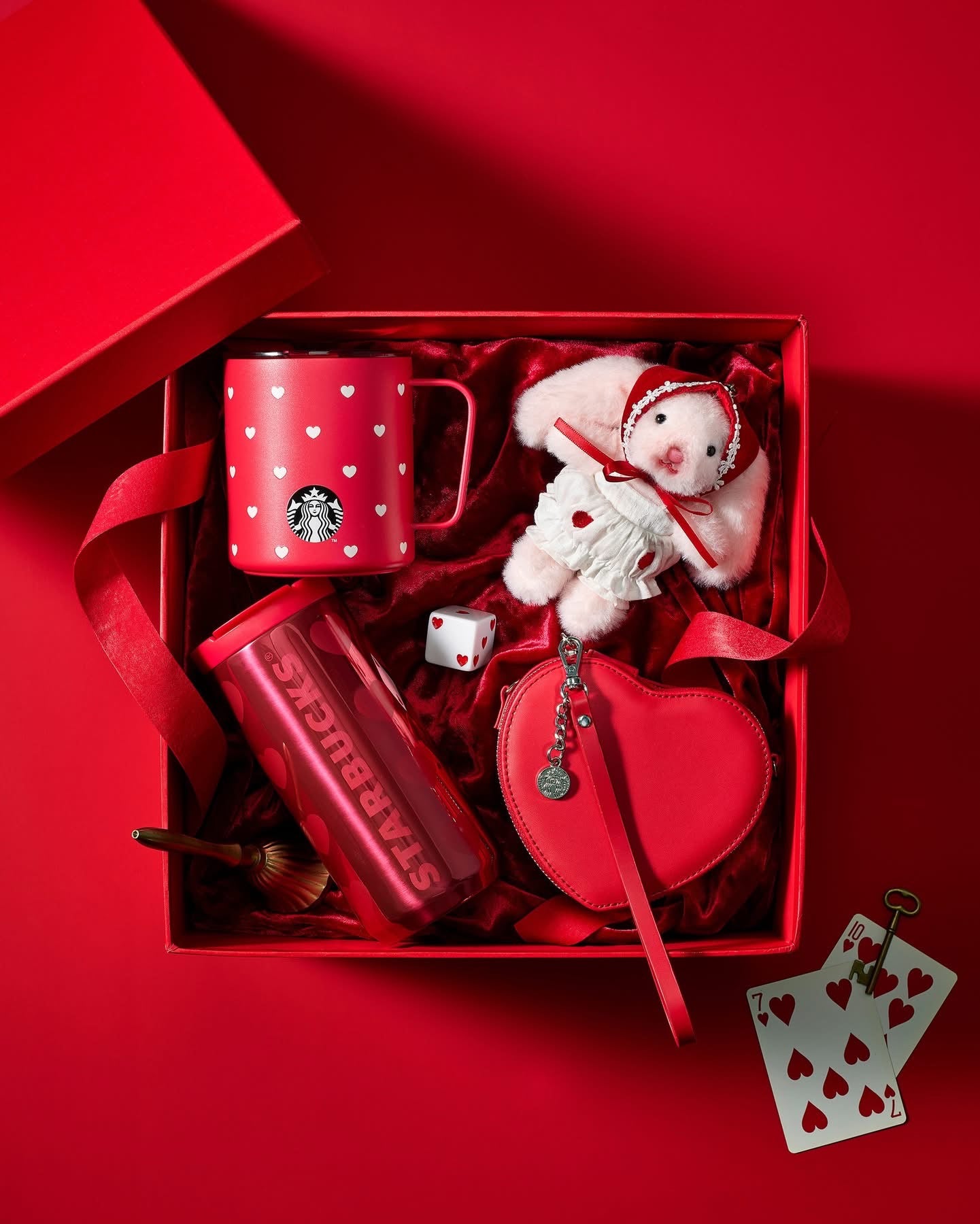 Starbucks Korea Bunny Plush Valentine – Love Our Sweet Hour (Edición Limitada)