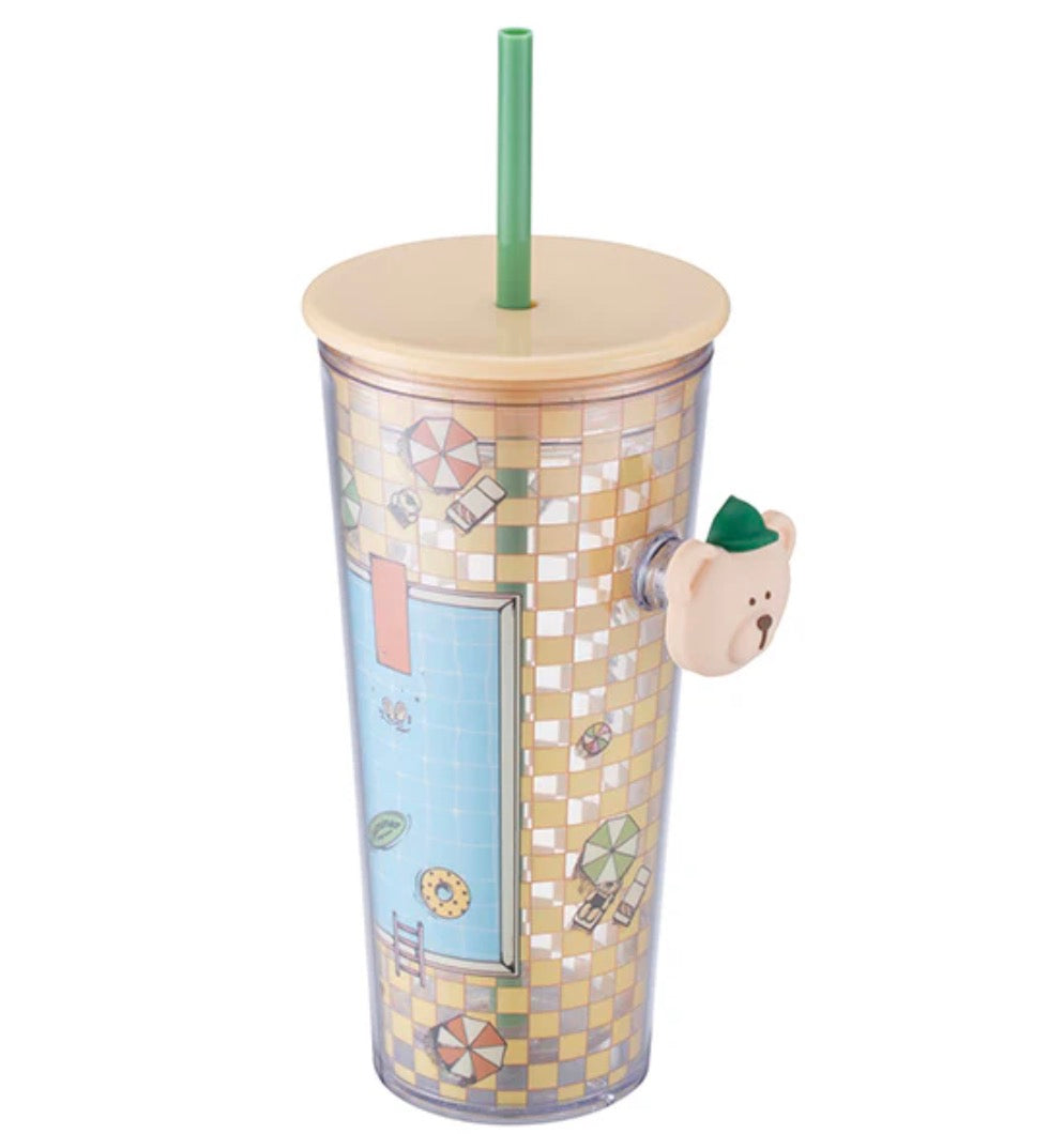 Starbucks Taiwan 2026 Summer Season1 Series Pool TOGO Cool Water Cup 473ml 16.65oz