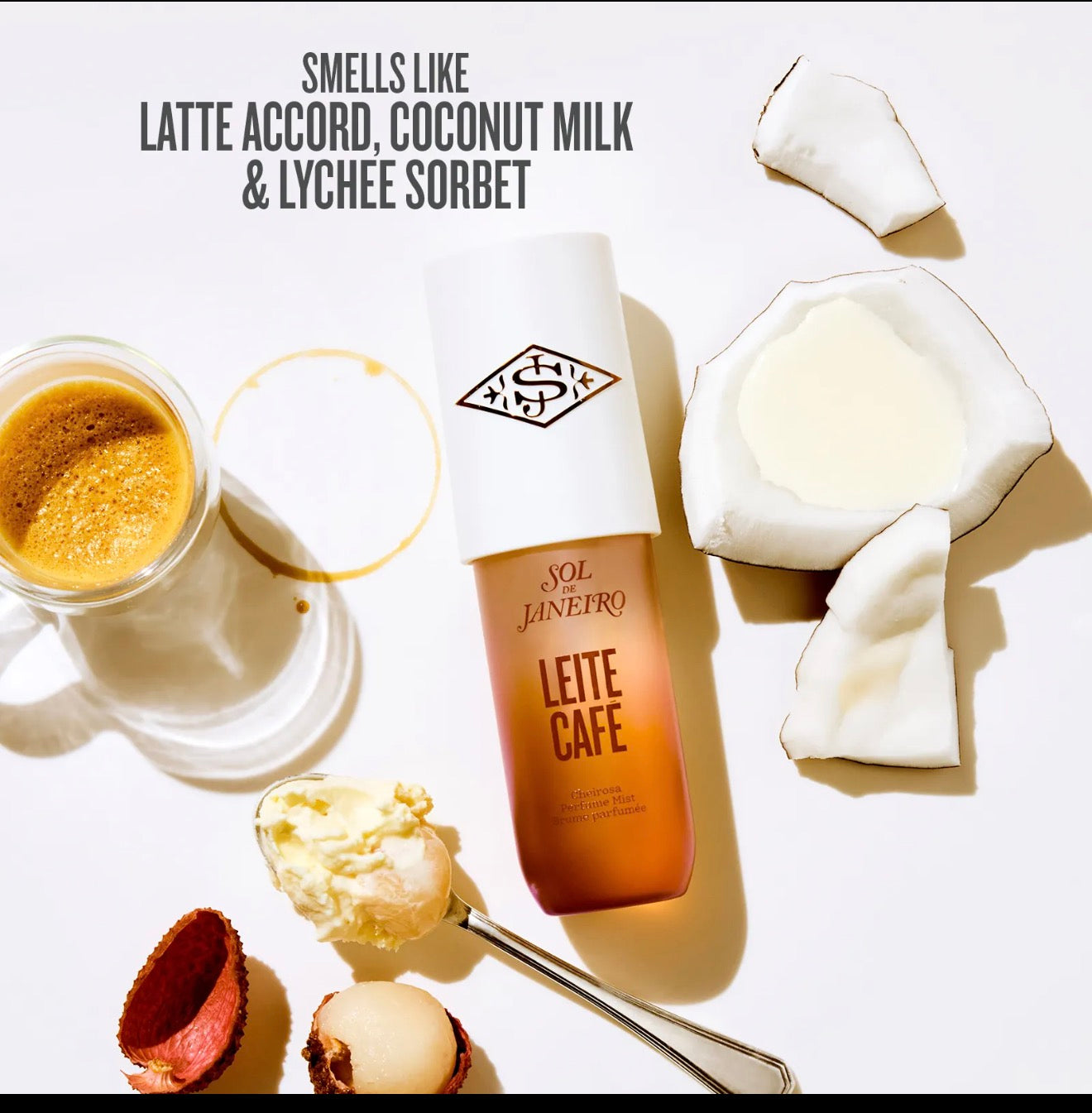 Dúo Río de Janeiro Leite café Leite néctar body mist
