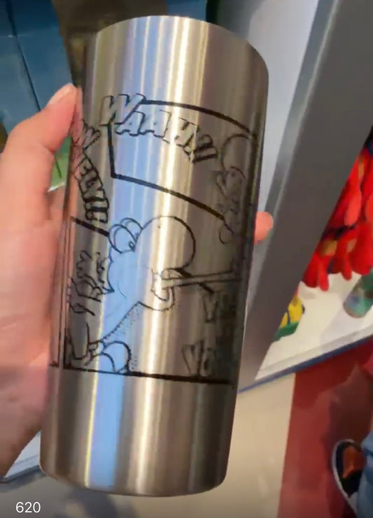 Vaso de acero Nintendo World