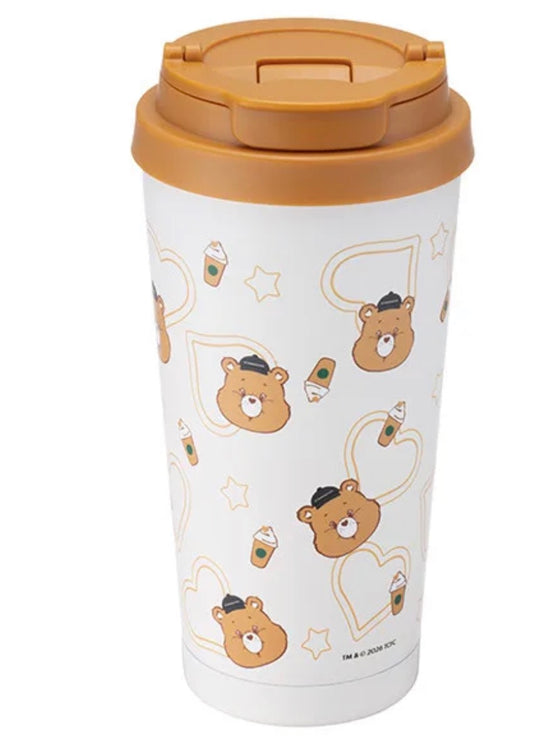 Starbucks x Care Bears 2026 | Tenderheart Bear Stainless Steel Tumbler 473 ml 🧸🤎