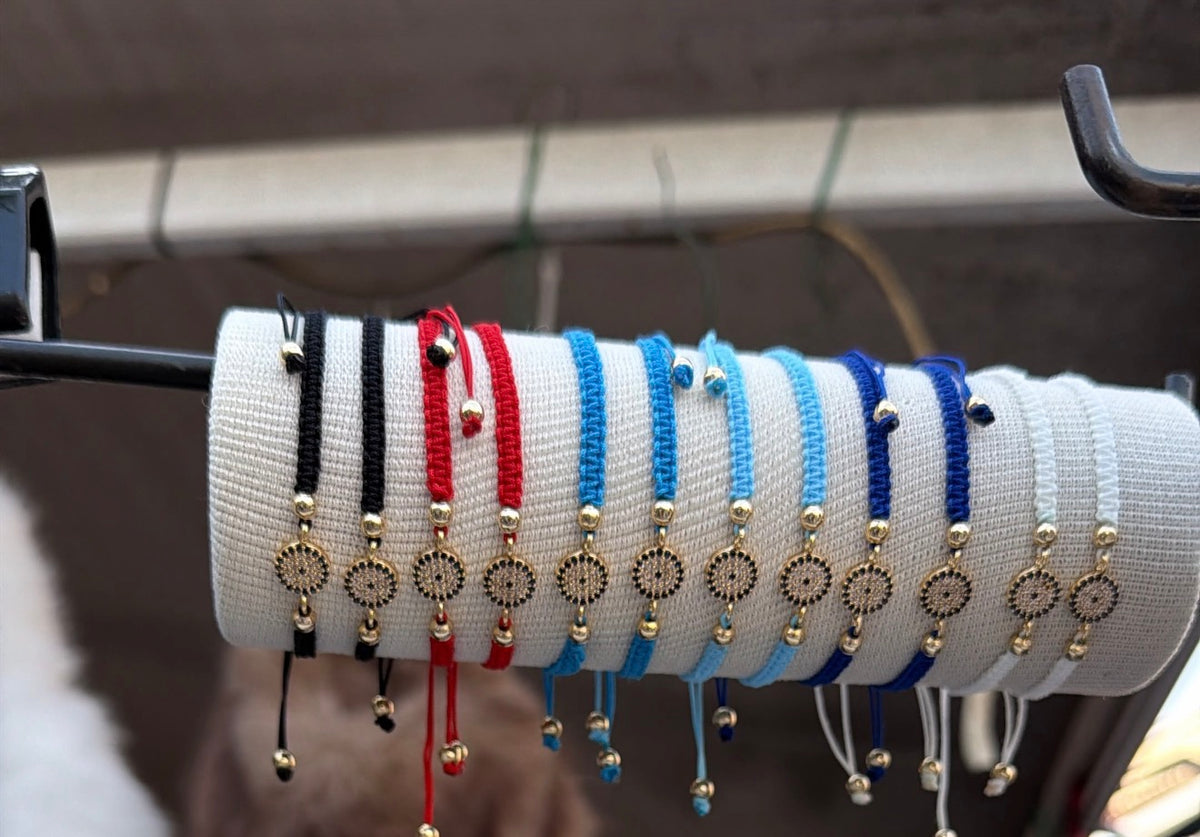 Pulsera hilo con ojo Grecia