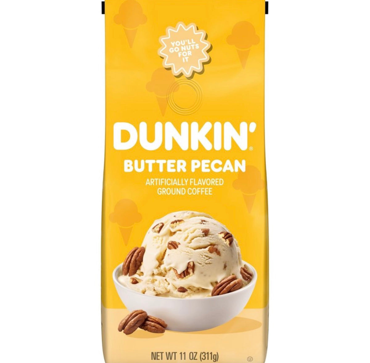 Dunkin butter pecan