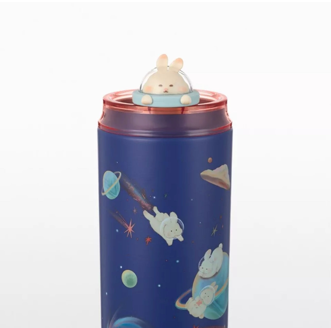 Vaso Tumbler de Acero Inoxidable Starbucks Astro Bunny de 19oz: Diseño Celestial para Tu Hidratación Diaria