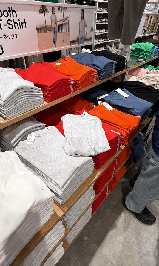 Playera Uniqlo cuello redondo
