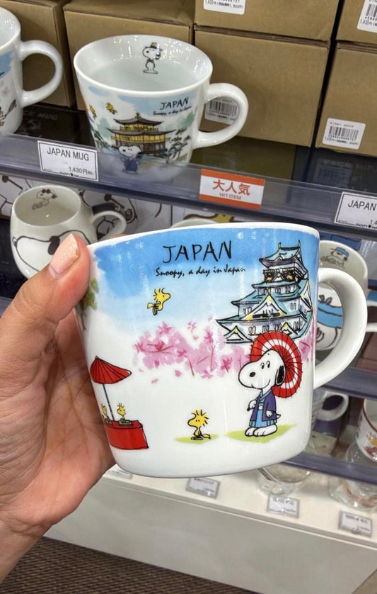 Taza snoopy Japon