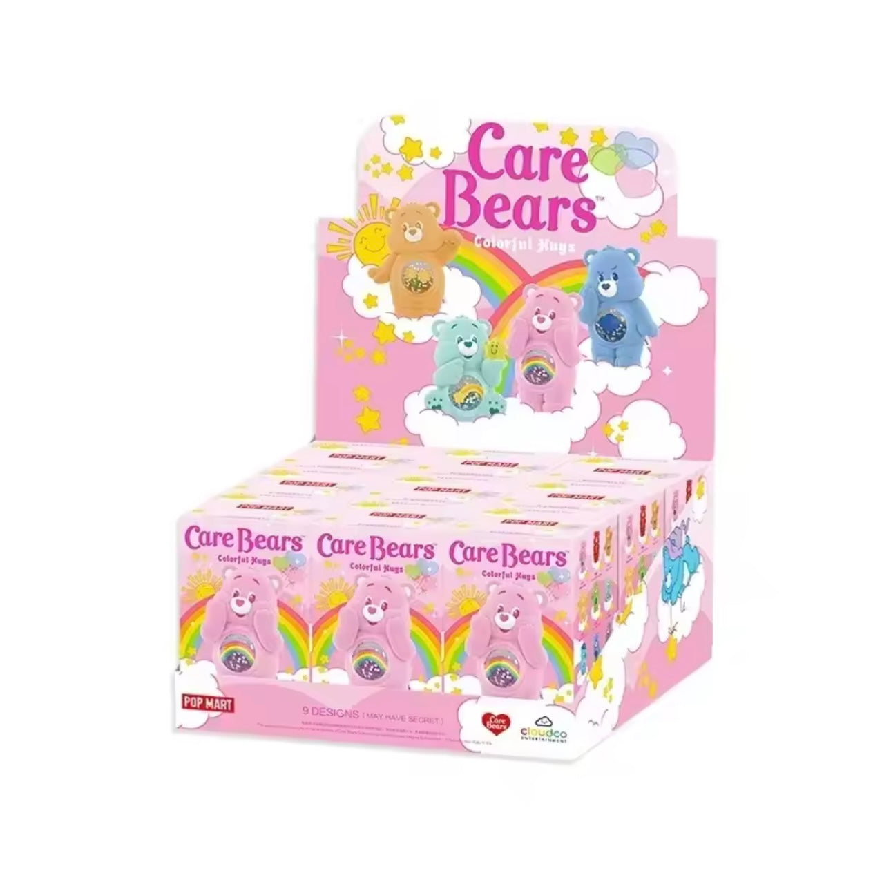 Pop Mart Care Bears Colorful Hugs Series Figures Blind Box