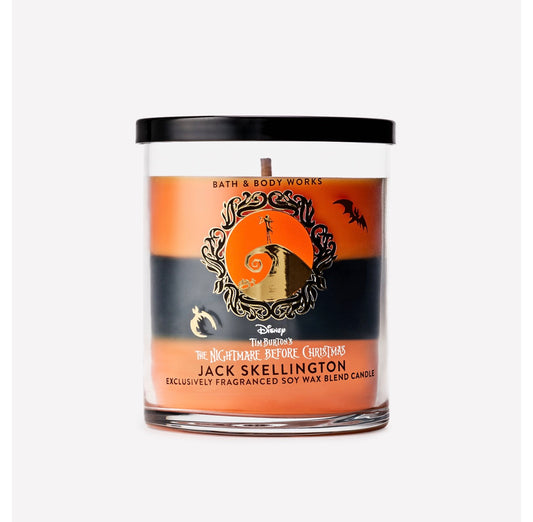 Jack Skellington single wick candle