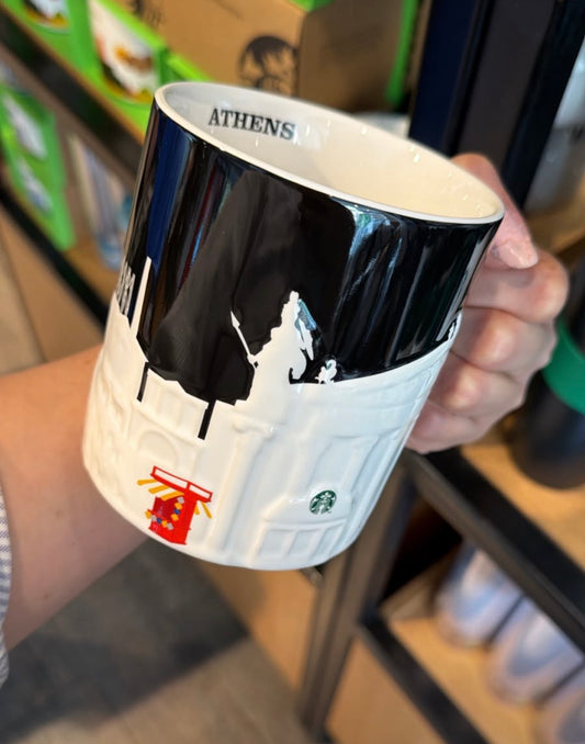 Taza relieve Athens Starbucks