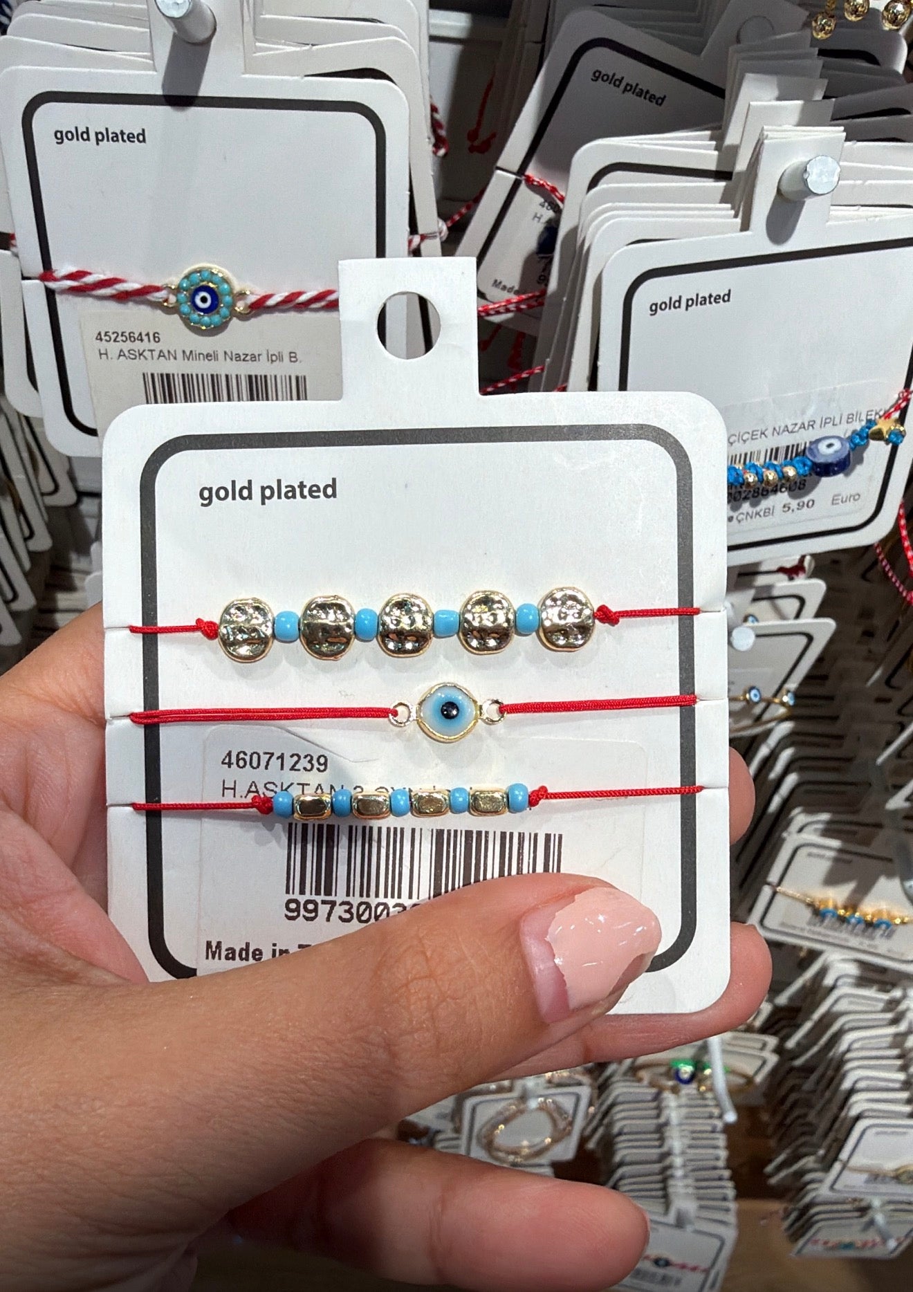 Pulsera triple Turquía